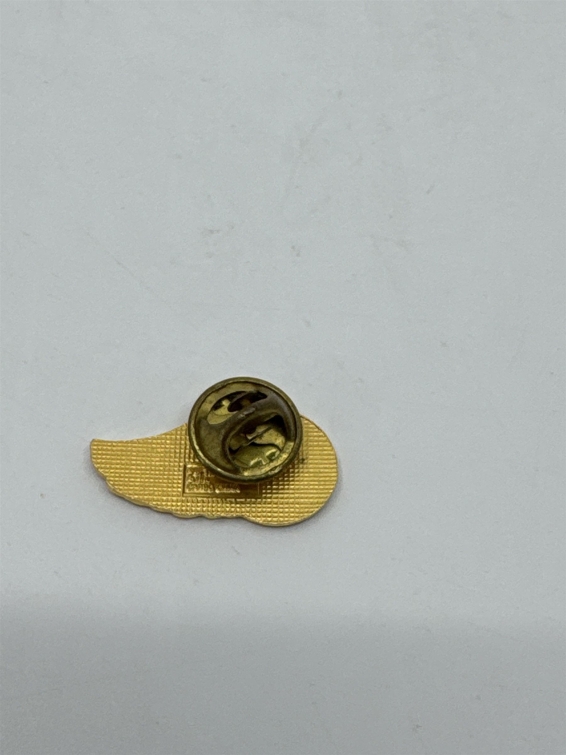 Vintage NHL Detroit Red Wings Hocket Logo Enamel Pin