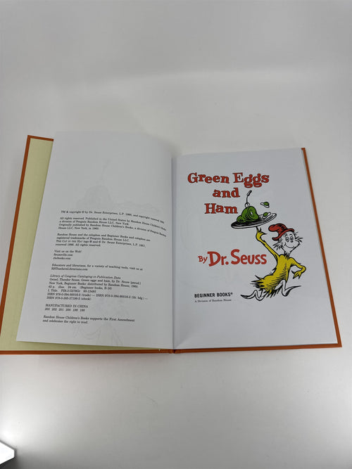 Green Eggs and Ham by Dr. Seuss - Beginner Books I Can Read It All By Myself