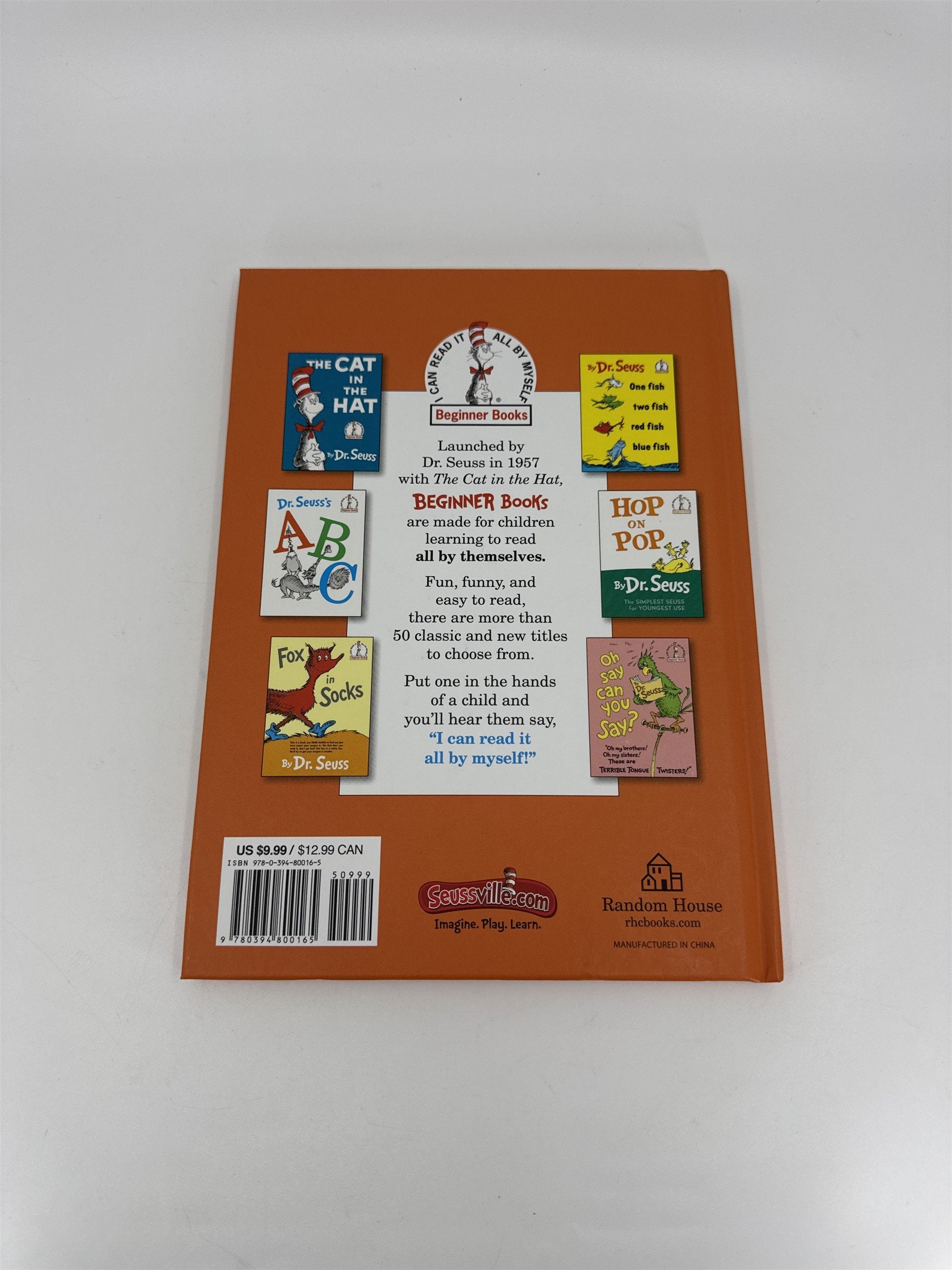 Green Eggs and Ham by Dr. Seuss - Beginner Books I Can Read It All By Myself