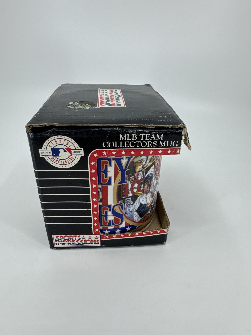 Vintage Mickey Mantle MLB Team Collectors Mug In The 60s With Box 1994 NOS