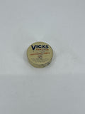 Vintage VICKS VapoRub Professional Sample Salve Tin VICK CHEMICAL COMPANY Tin