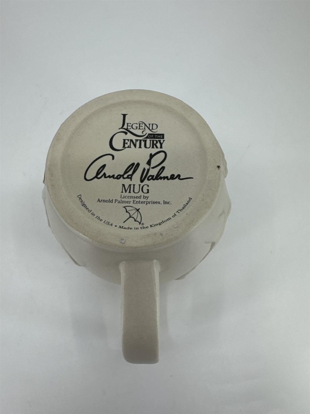 Golf Arnold Palmer Legend of the Century Embossed Golf King Coffee Tea Mug