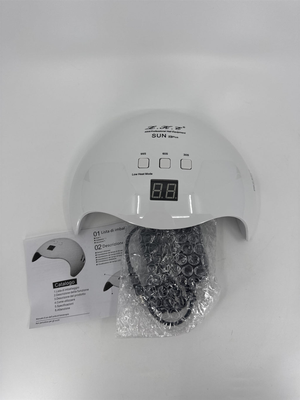 LKE Professional Nail Equipment Light 48W x9 Plus Blue Light