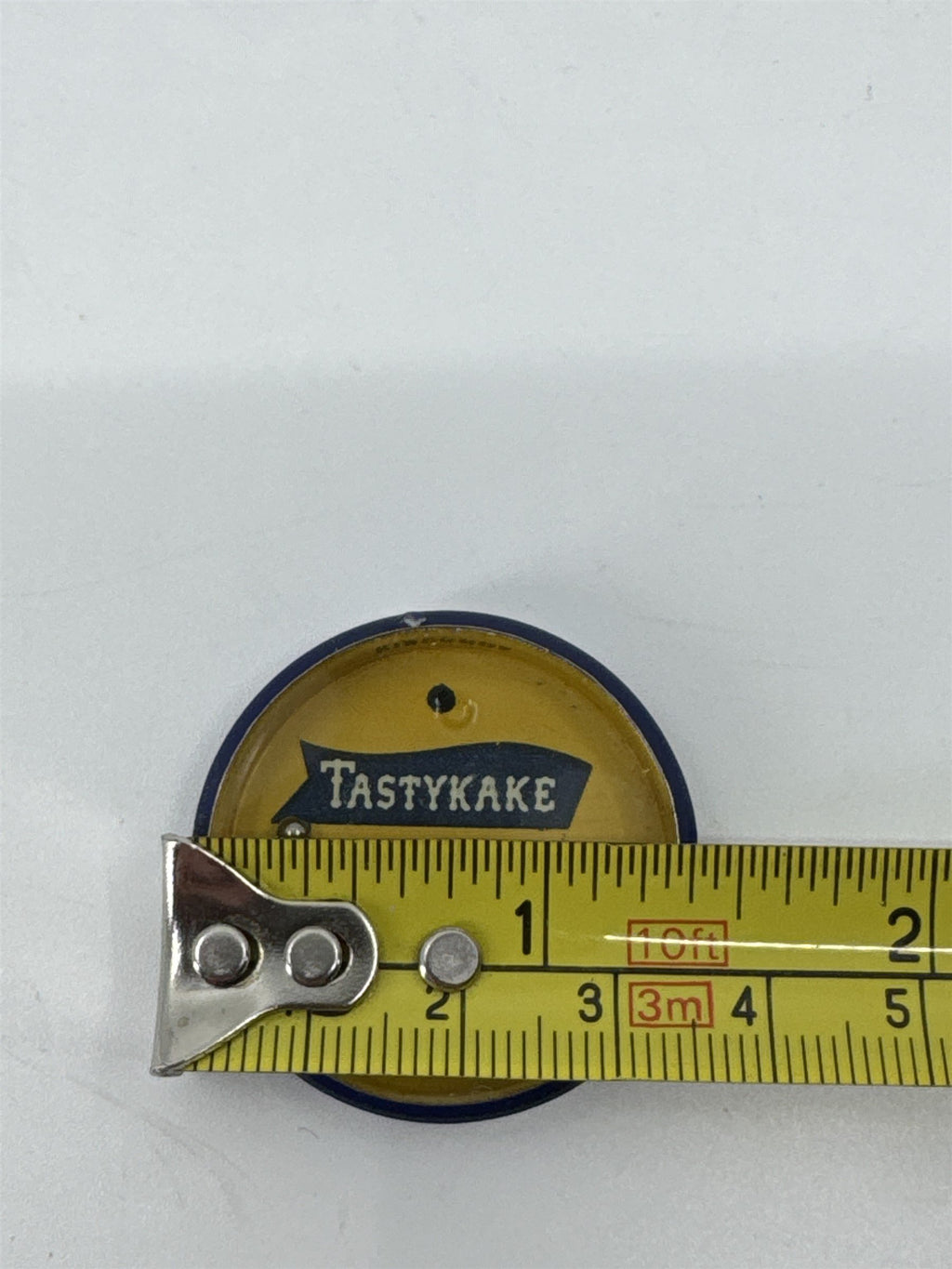Vintage Kirchhof Life of the Party Tastykake Tin Toy Game Yellow and Blue