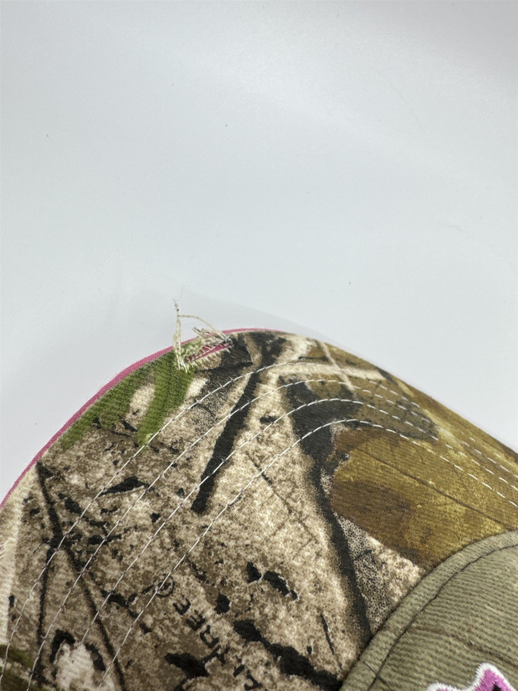 Womens Real Tree Buck Commander Pink Camouflage Hat OSFM