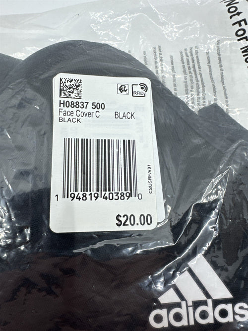 Adidas Black Face Cover New Sealed H08837