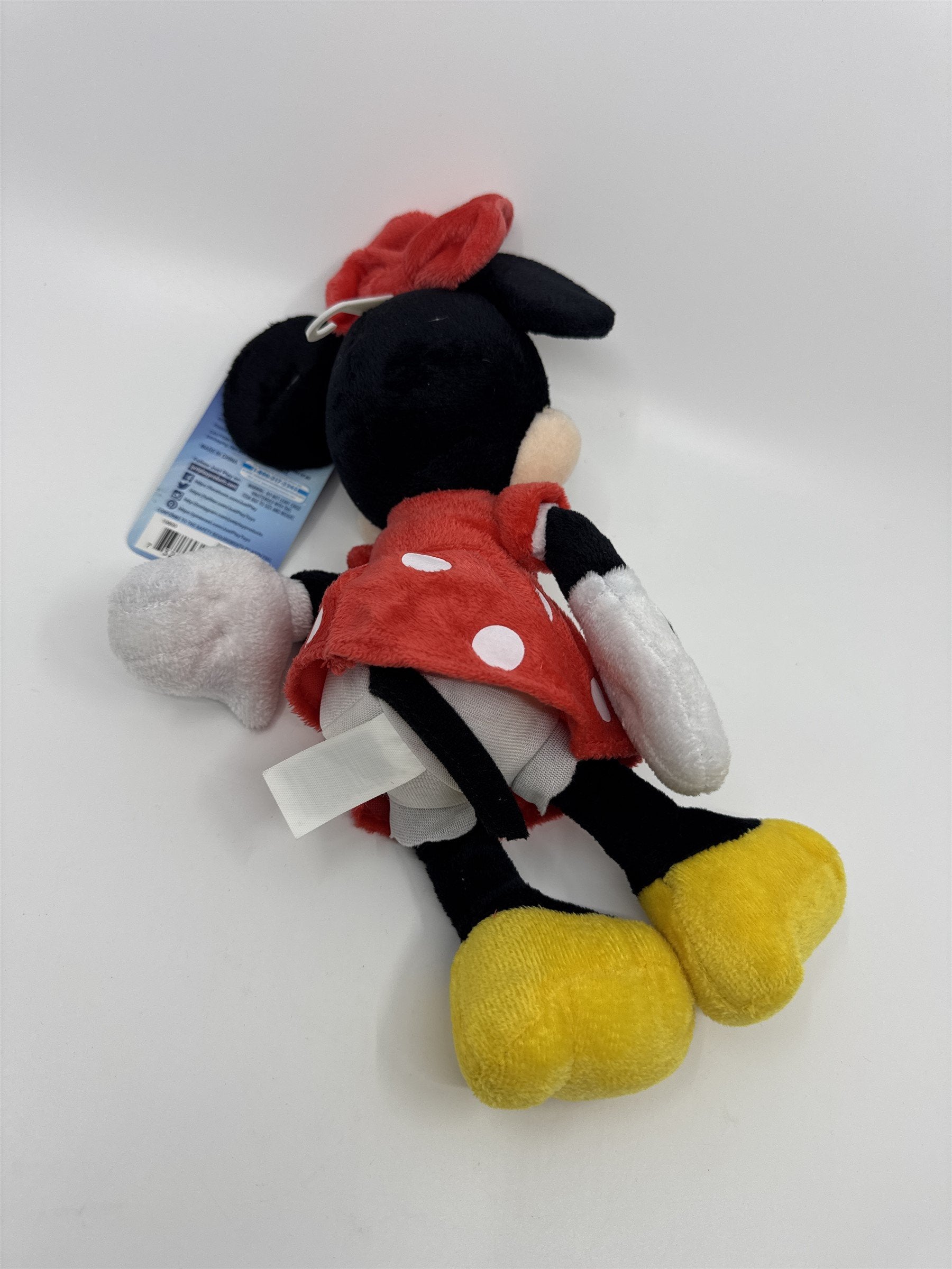 NWT Disney Minnie Mouse Plush Beanbag Doll with Hangtag Disneyana Doll Gift