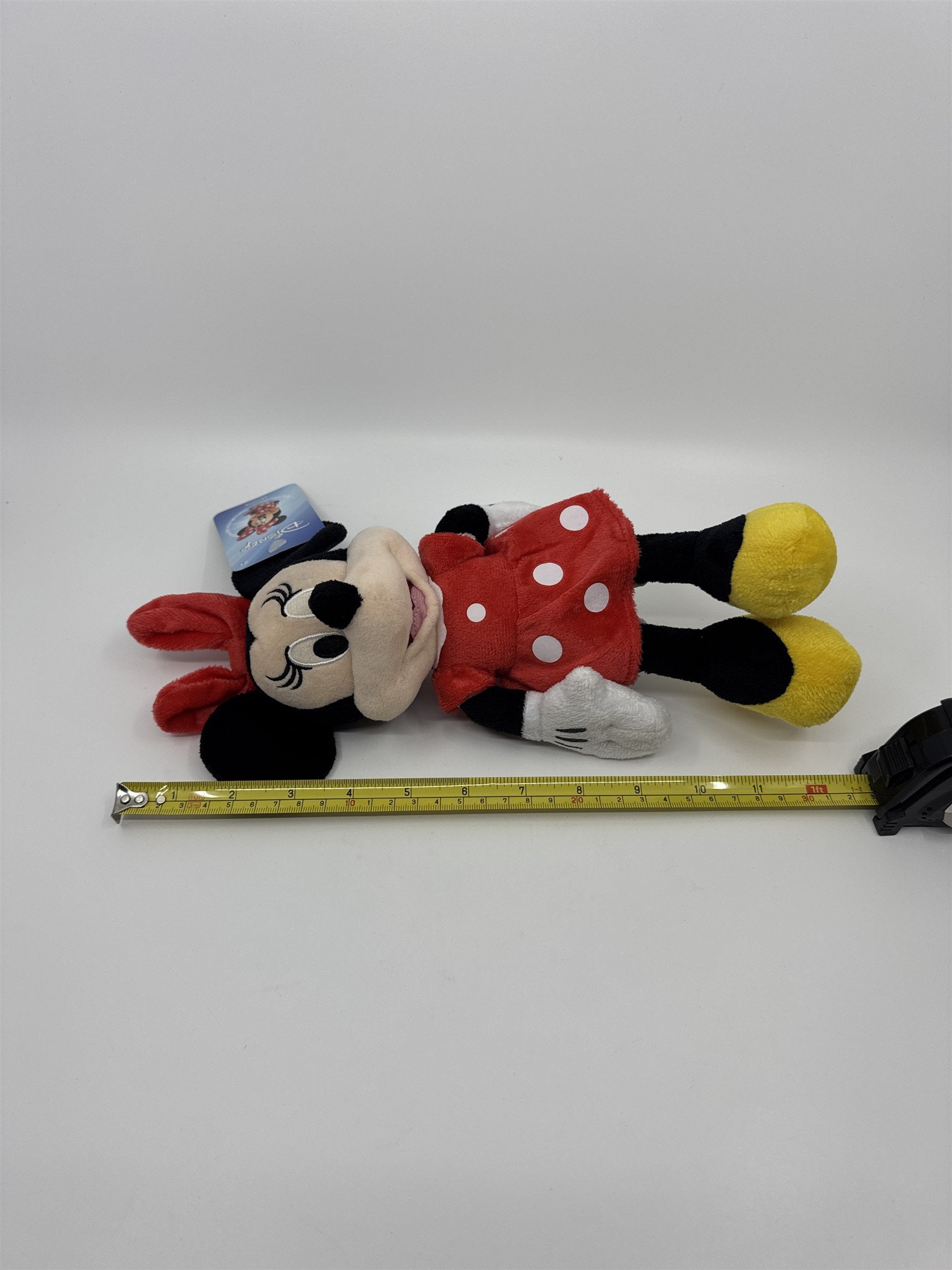 NWT Disney Minnie Mouse Plush Beanbag Doll with Hangtag Disneyana Doll Gift