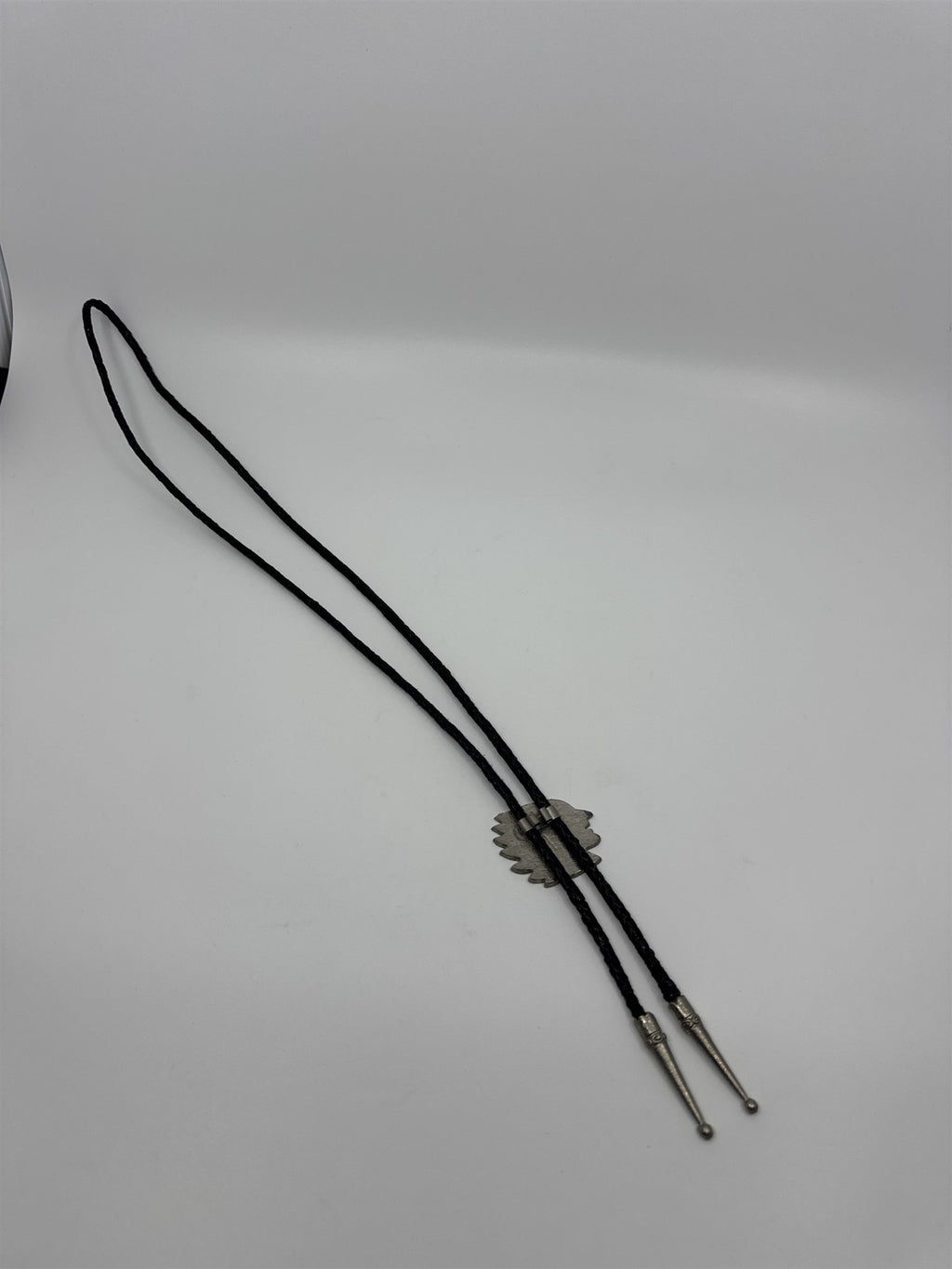Vintage Bolo Native American Neck Tie Native American Indian Head Inlays