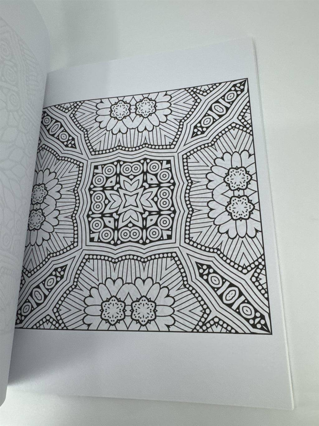 Relaxing Mandala Coloring Book for Teens and Adults 100 Single-Sided Designs