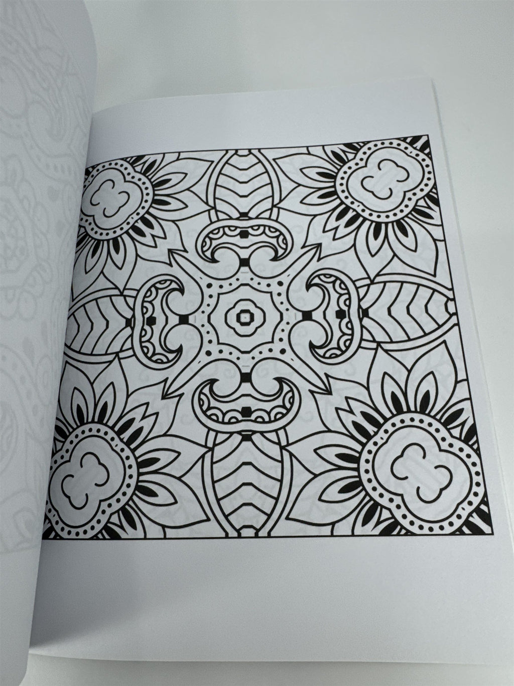 Relaxing Mandala Coloring Book for Teens and Adults 100 Single-Sided Designs