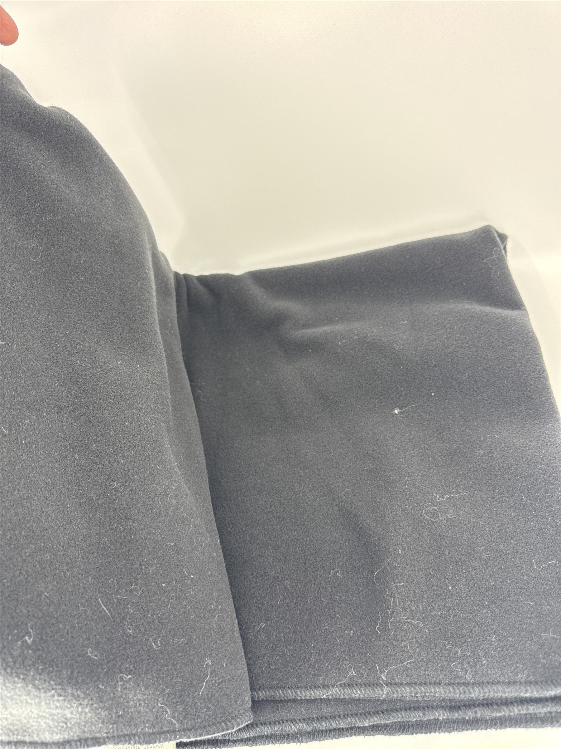 Vintage Pepsi Promotional Throw Blanket Black Approximately 30" x 50" Promo Item
