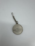 Vintage Pokemon Medal Metal Charm Fob *104-E Pokeball Keytag Chain Souvenir Gift