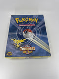 EMPTY BOX for Vintage Pokemon Trading Card Game Tempest Gift Box *EMPTY*