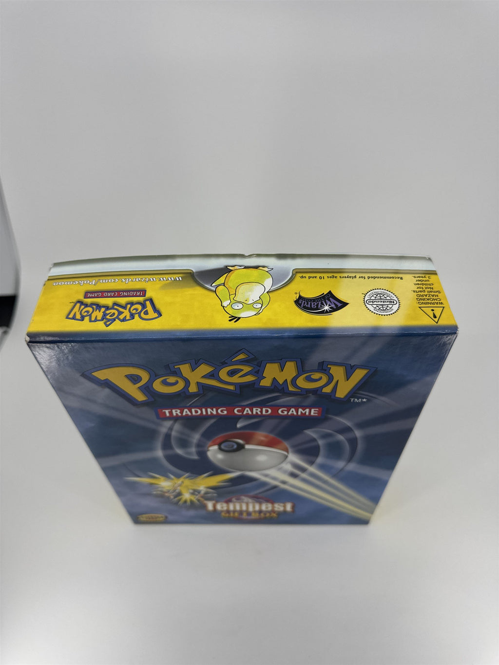 EMPTY BOX for Vintage Pokemon Trading Card Game Tempest Gift Box *EMPTY*