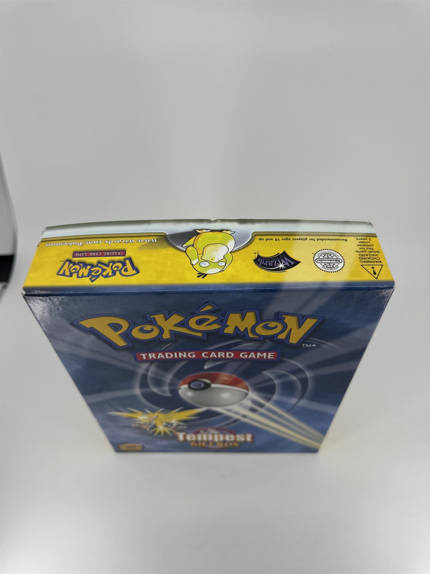 EMPTY BOX for Vintage Pokemon Trading Card Game Tempest Gift Box *EMPTY*