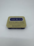 Vintage Sucrets Sharp & Dohme Antiseptic Throat Lozenges Tin Container Philly PA