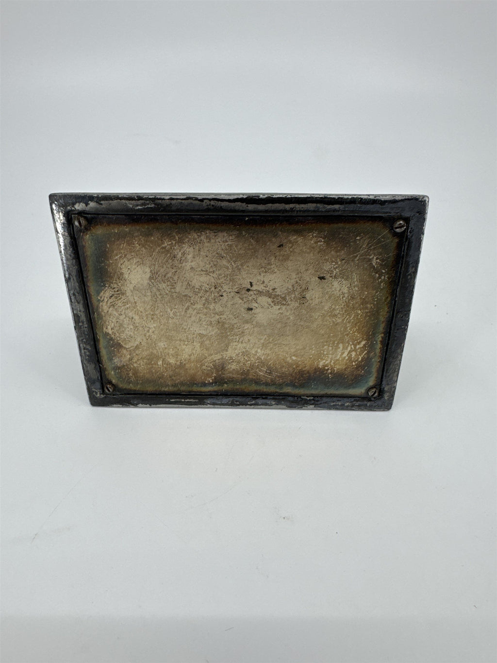 Vtg The White House Vintage 1930s Silvered Lead Metal Souvenir Money Coin Bank