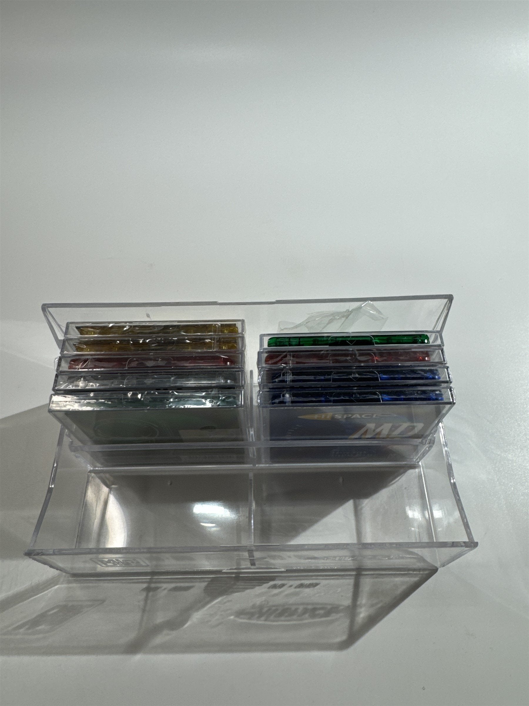 Lot of 9 EUC MD Memorex 74 Min Multicolor Mini Discs MD74 With Cases