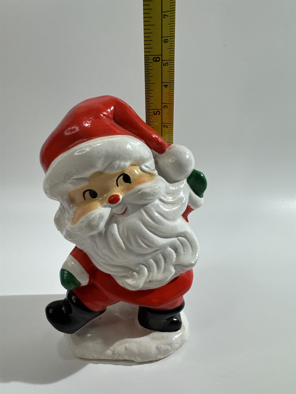 RB Made in Japan Christmas Santa Claus St Nick Happy Waving Santa