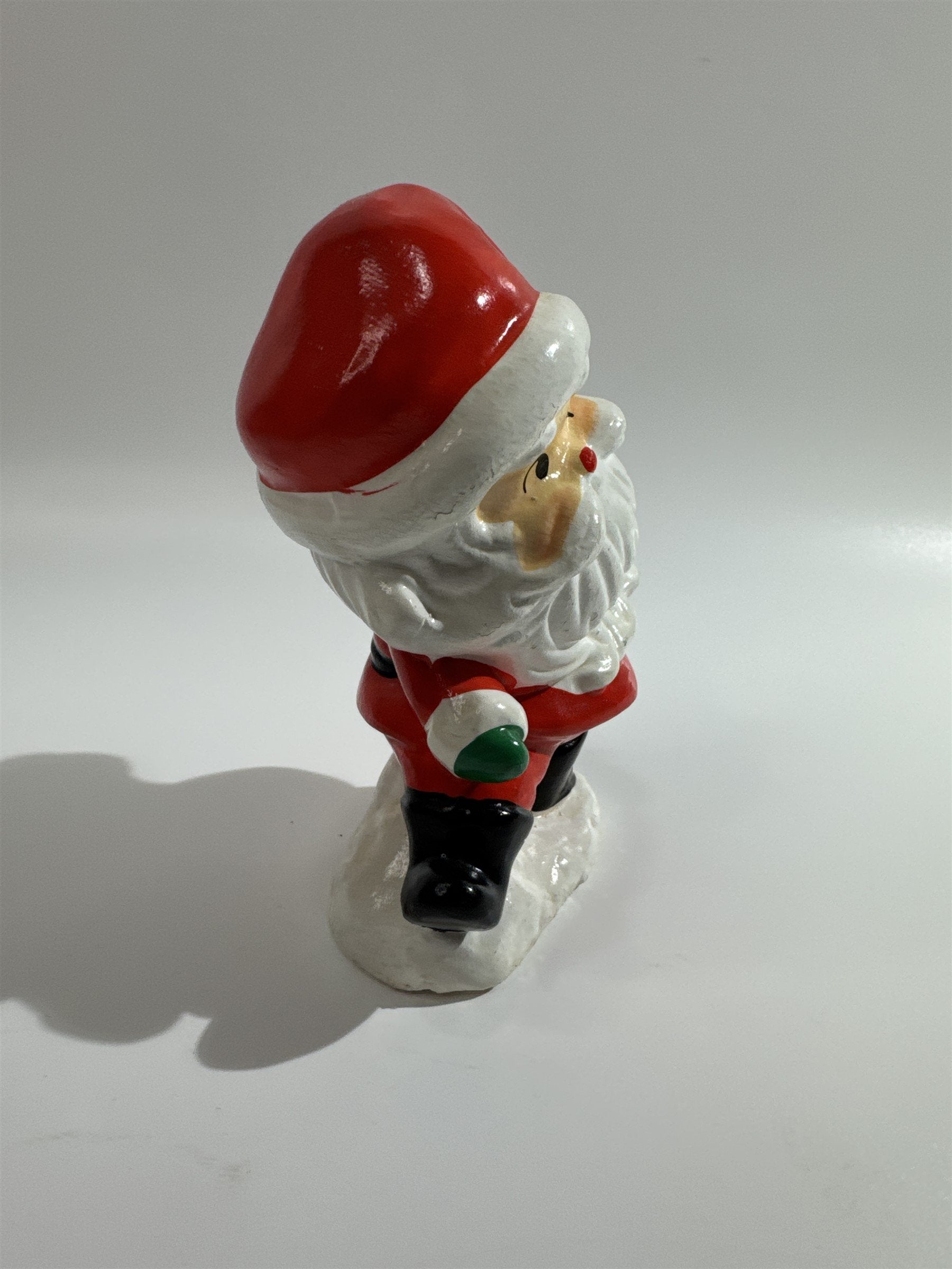 RB Made in Japan Christmas Santa Claus St Nick Happy Waving Santa