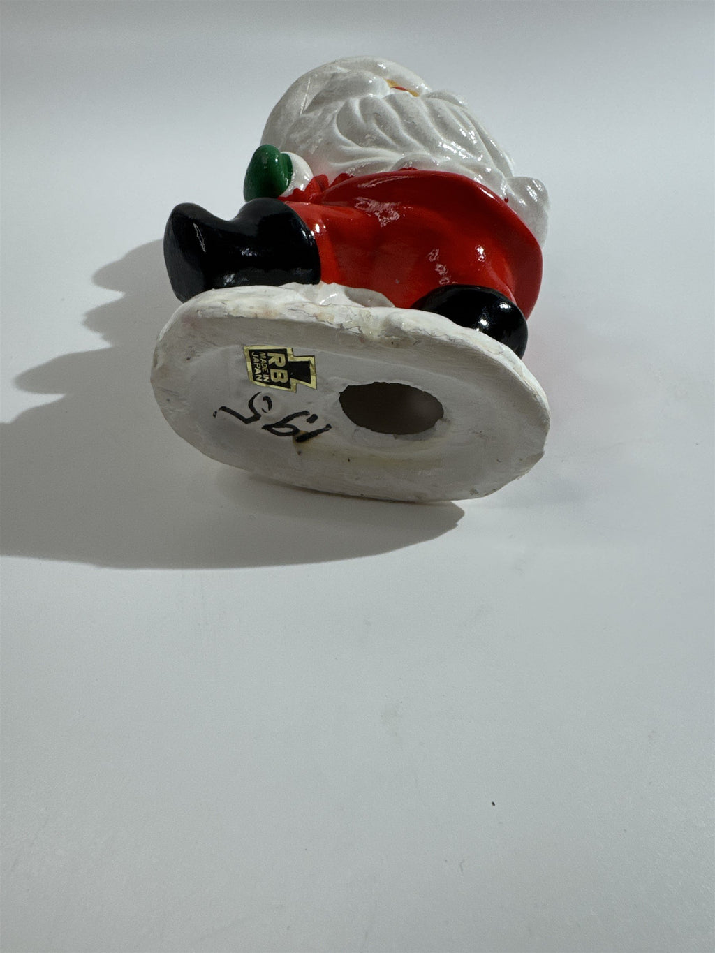 RB Made in Japan Christmas Santa Claus St Nick Happy Waving Santa