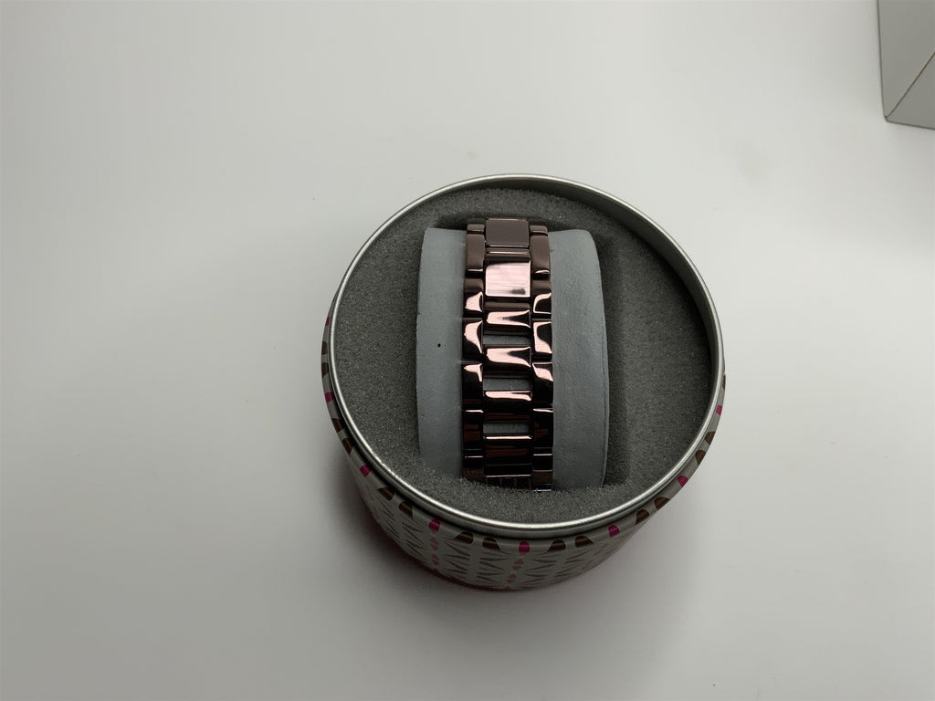 Relic Womens Swarovski Crystal Brown and Orange Stainless Steel Watch ZR33875
