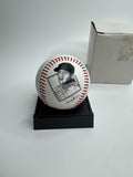 NOS Mickey Mantle 40th Anniversary 1956 Triple Crown Season Baseball /w Display