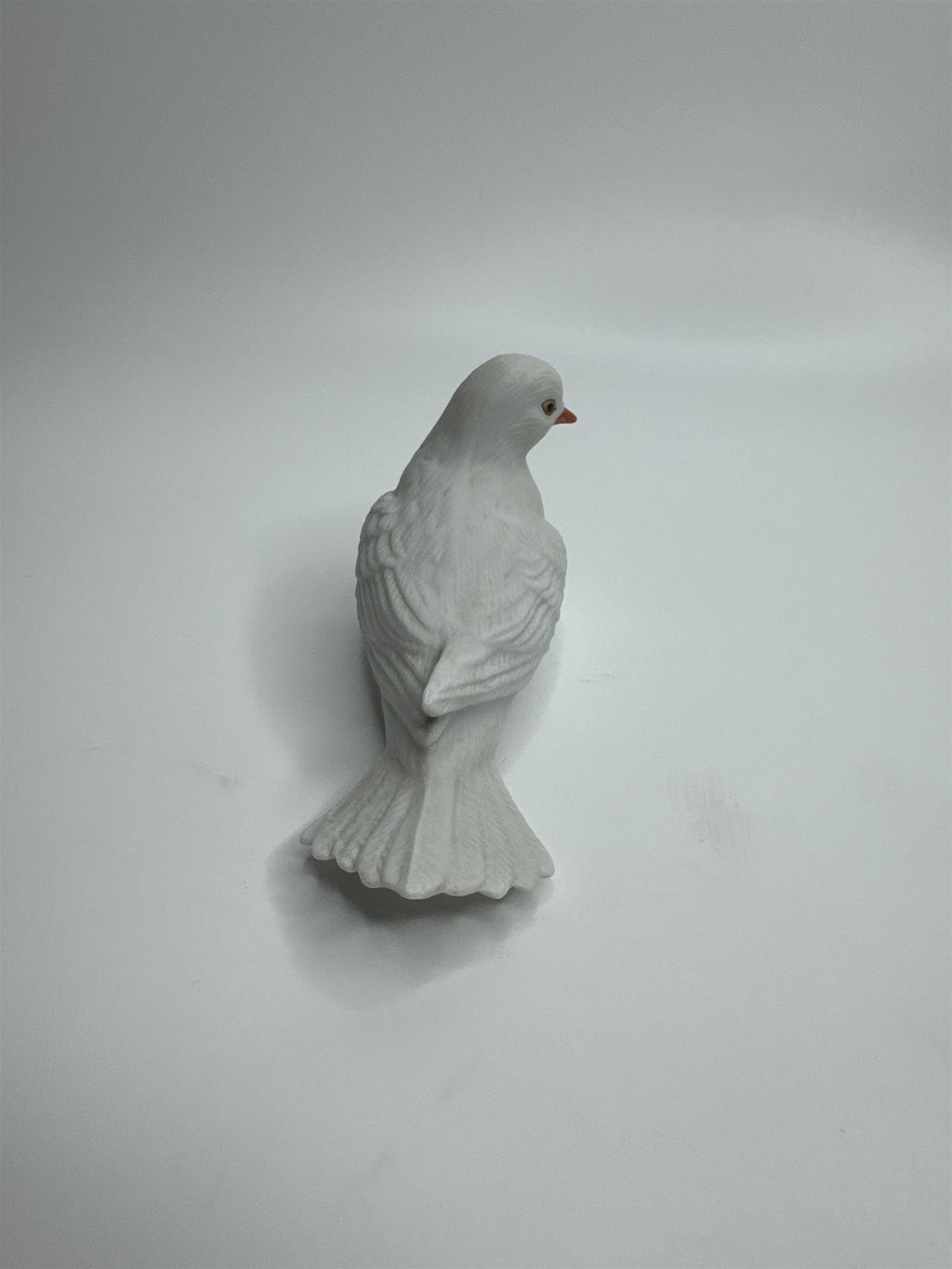 Vintage Homco Home Interiors #8856 White Porcelain Dove Pidgeon Figurine
