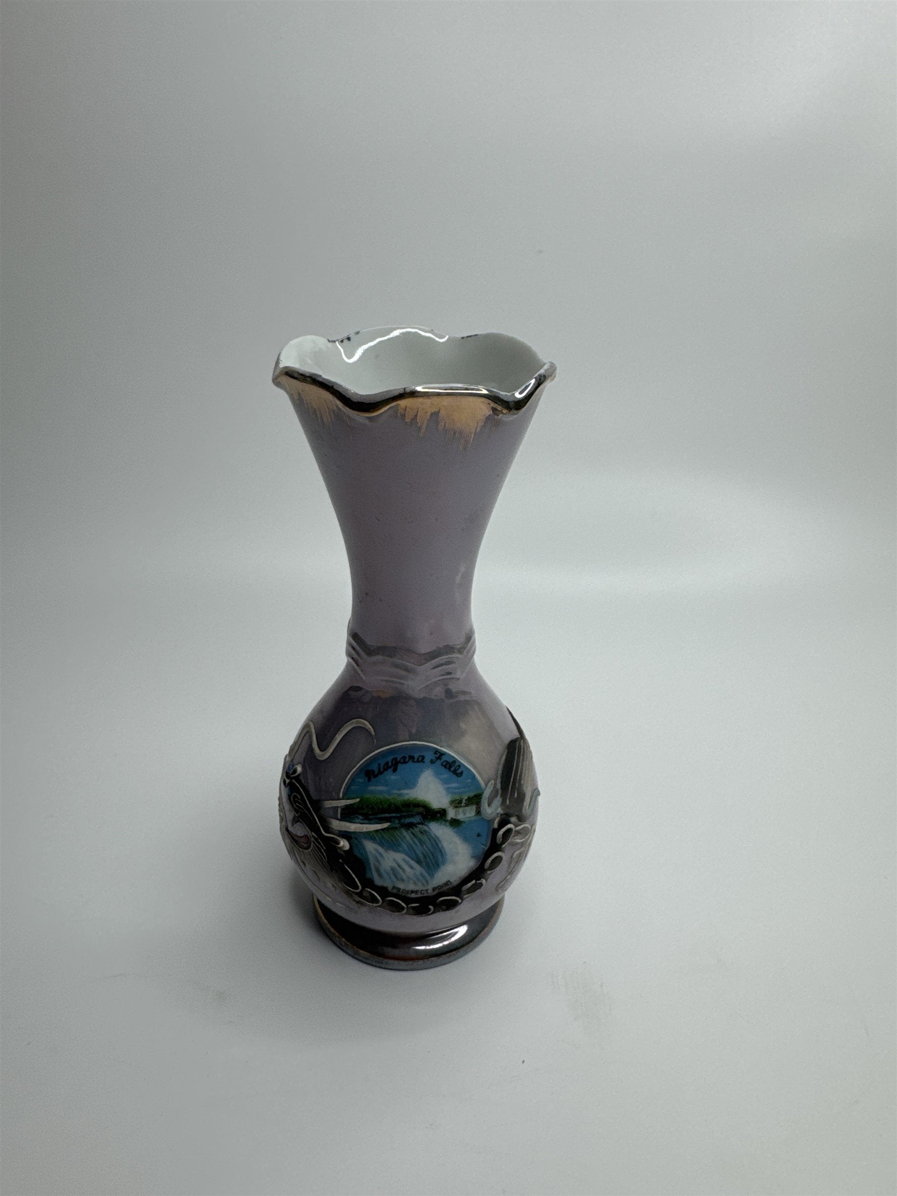 Vintage Niagara Falls Prospect Point Dragonware Bud Vase Made in Japan Souvenir