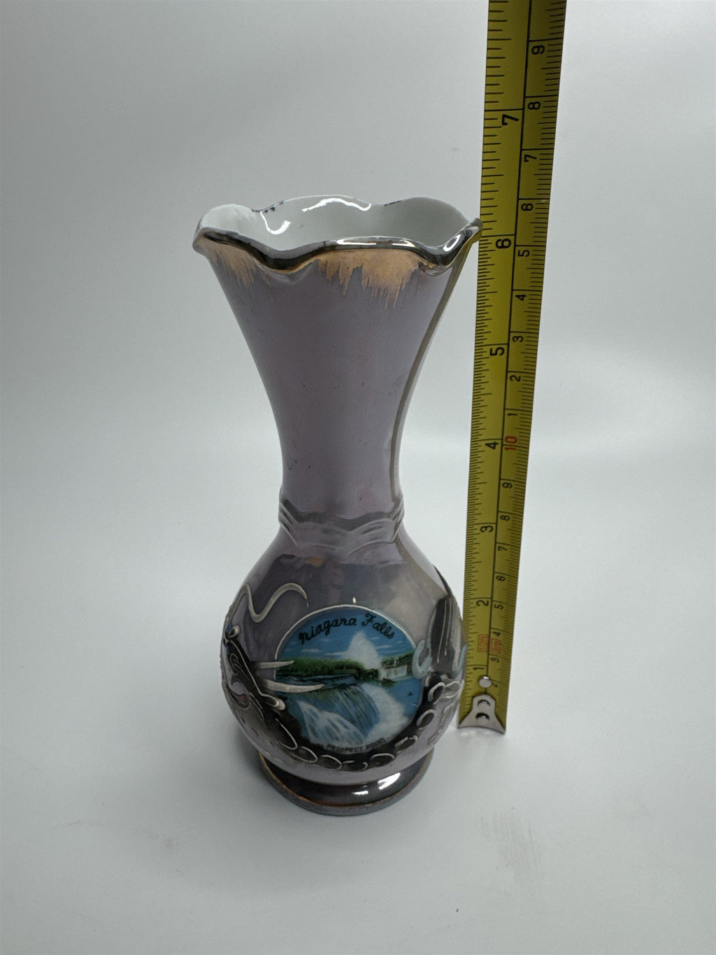 Vintage Niagara Falls Prospect Point Dragonware Bud Vase Made in Japan Souvenir