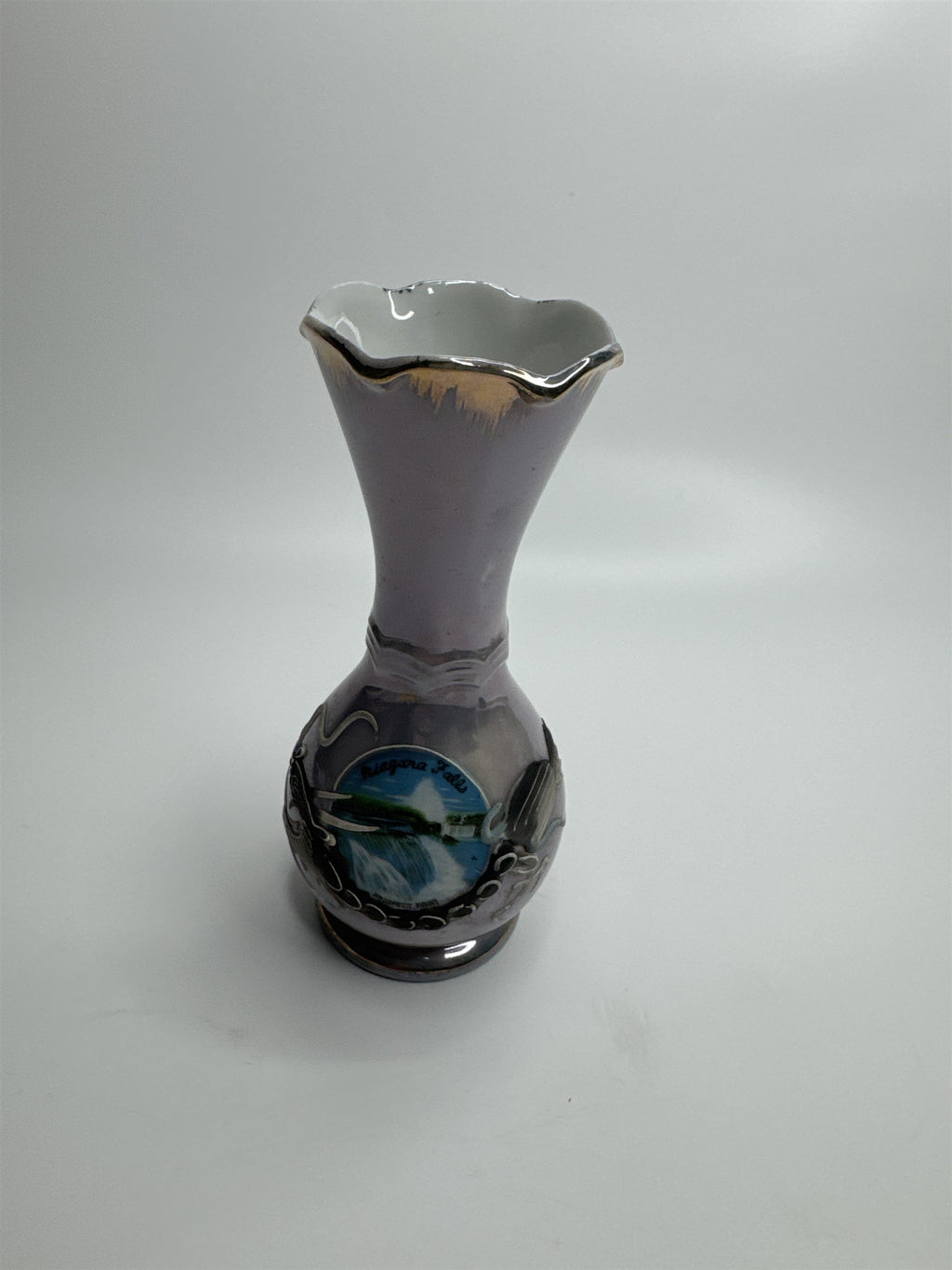 Vintage Niagara Falls Prospect Point Dragonware Bud Vase Made in Japan Souvenir