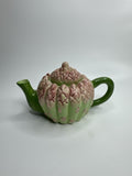 Papel Freelance Two Cup Ceramic Asparagus (Succulent?) Teapot Sri Lanka