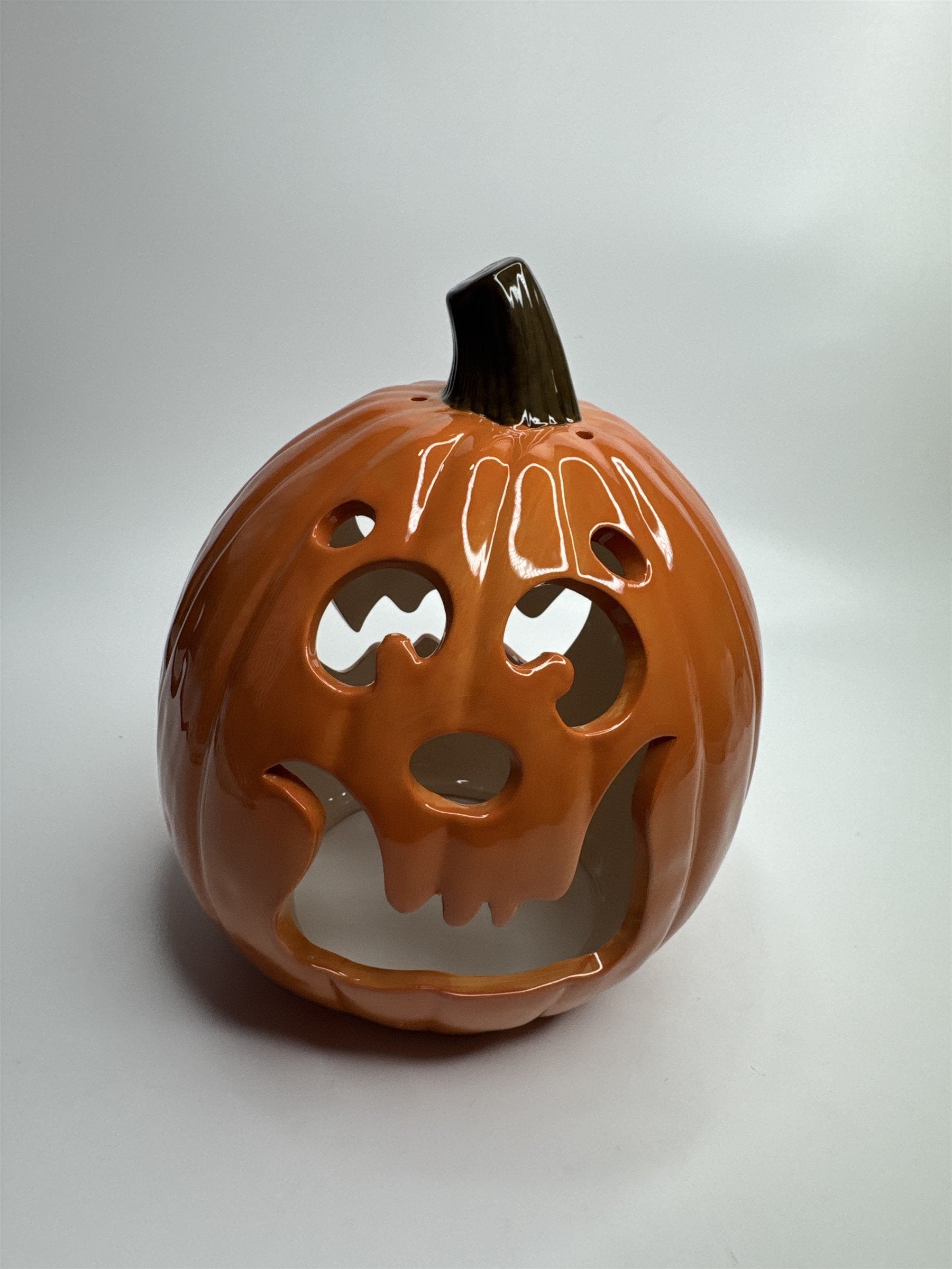 Pink Zebra Silly Scary Jack-O-Lantern Halloween Light Cover w/ Original Box