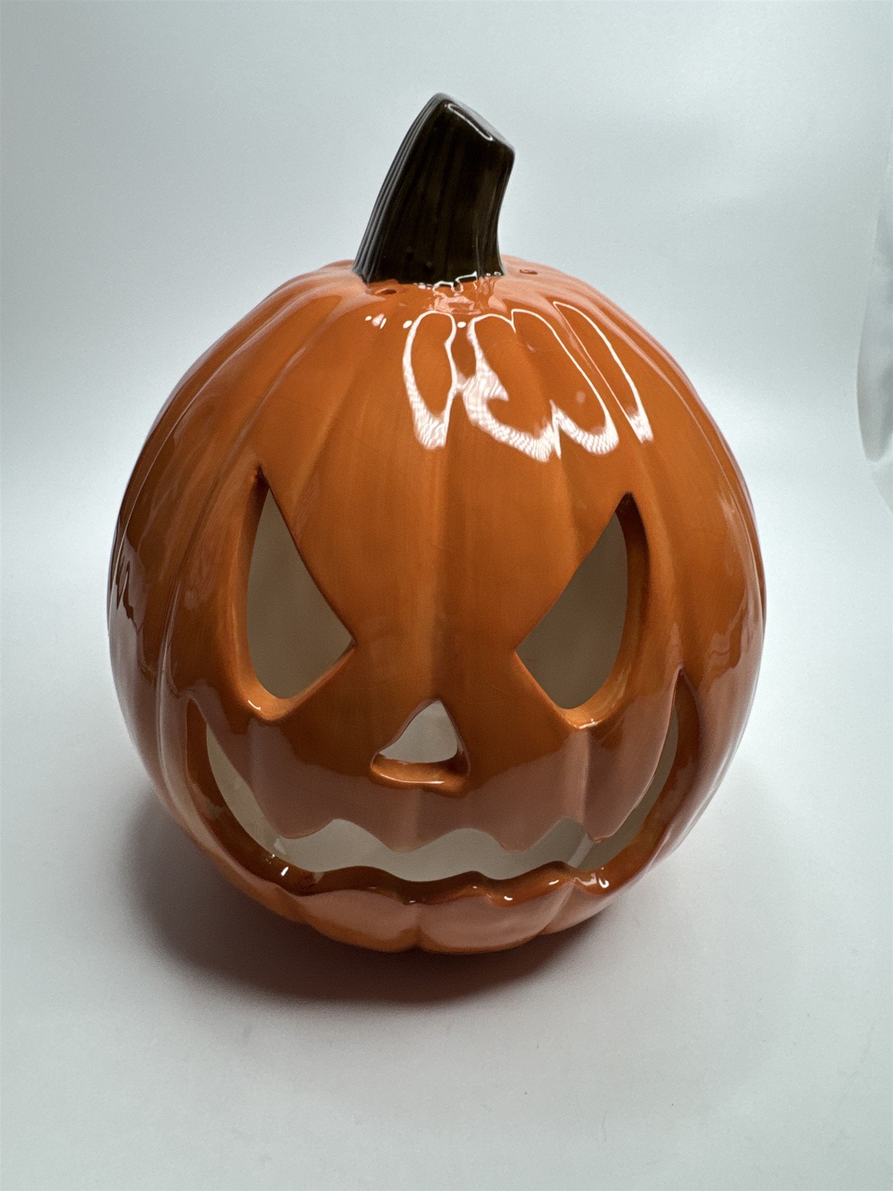 Pink Zebra Silly Scary Jack-O-Lantern Halloween Light Cover w/ Original Box