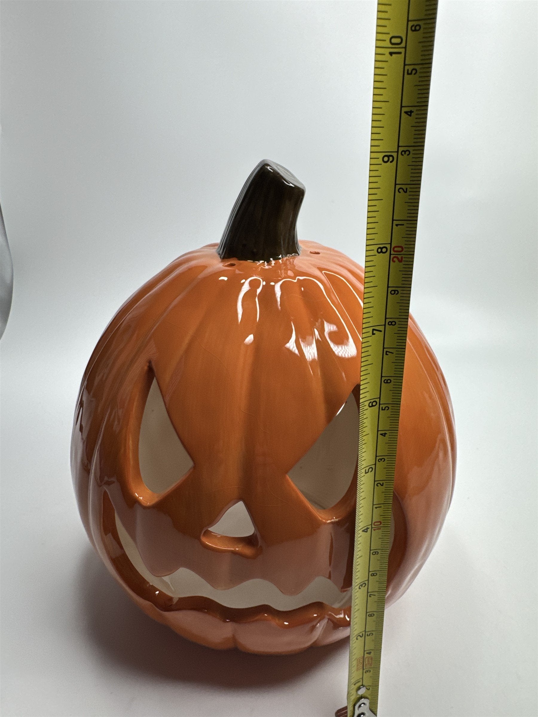 Pink Zebra Silly Scary Jack-O-Lantern Halloween Light Cover w/ Original Box