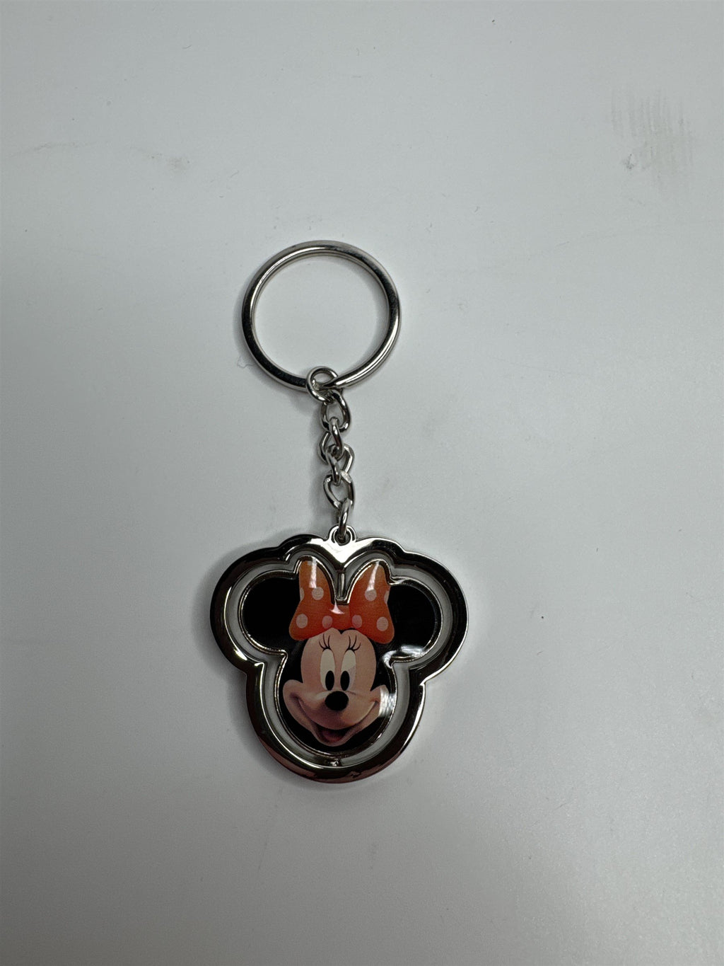 Disney Minnie Mouse Spinning 3D Keychain