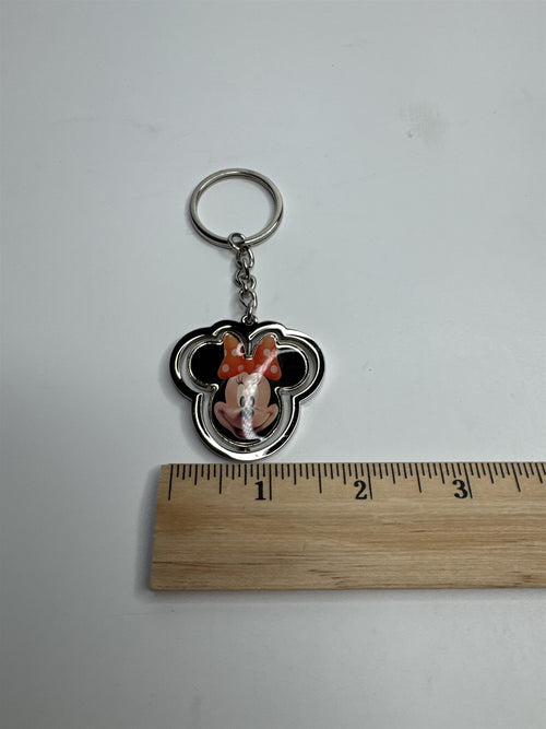 Disney Minnie Mouse Spinning 3D Keychain