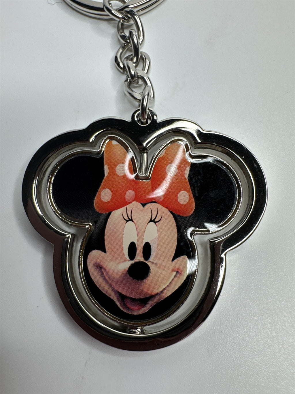 Disney Minnie Mouse Spinning 3D Keychain
