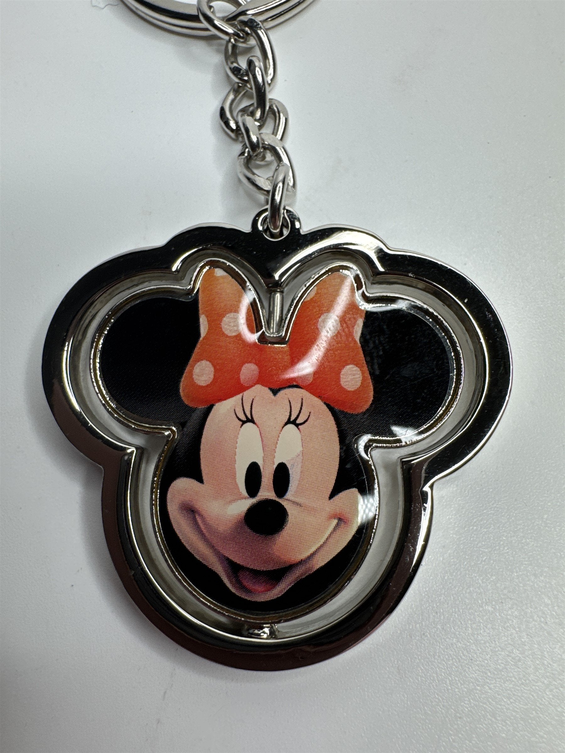 Disney Minnie Mouse Spinning 3D Keychain