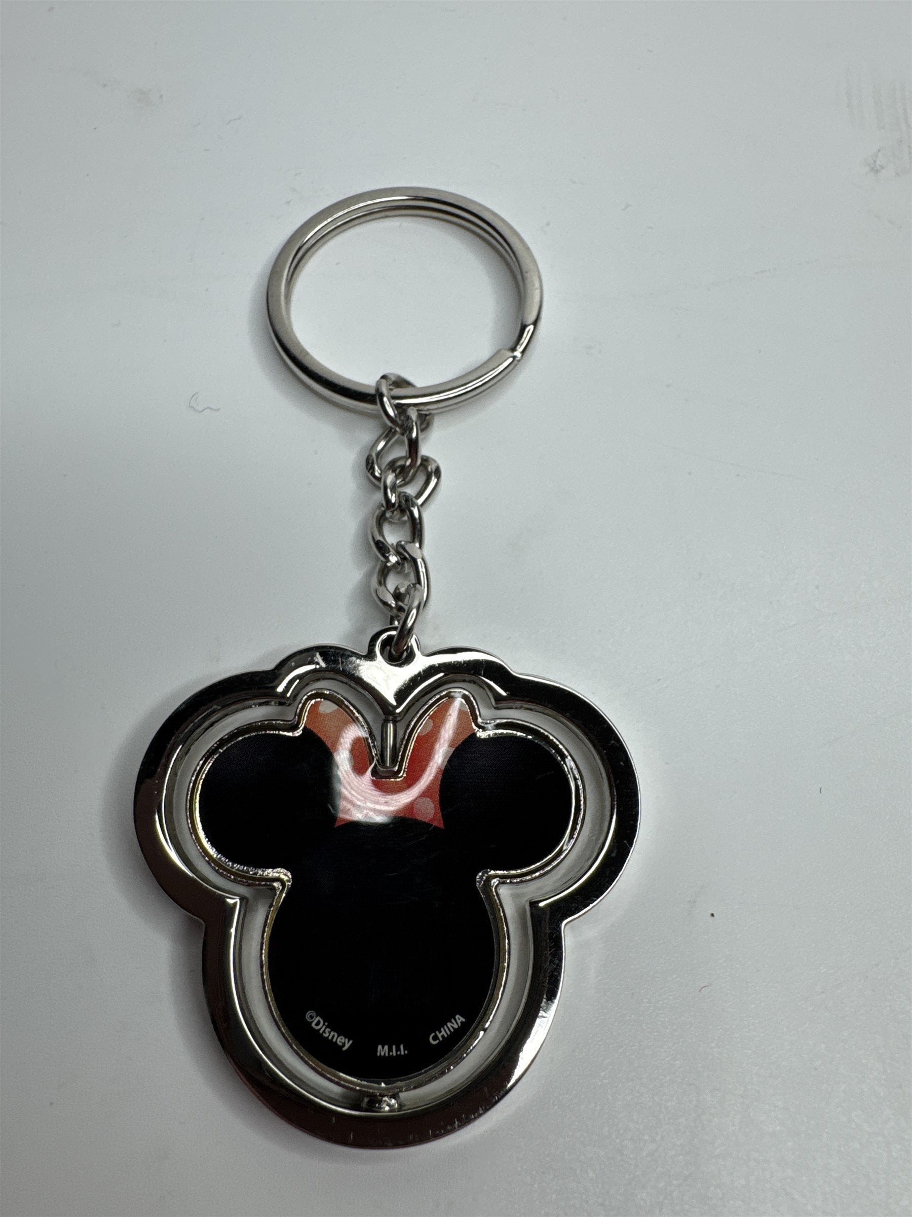 Disney Minnie Mouse Spinning 3D Keychain