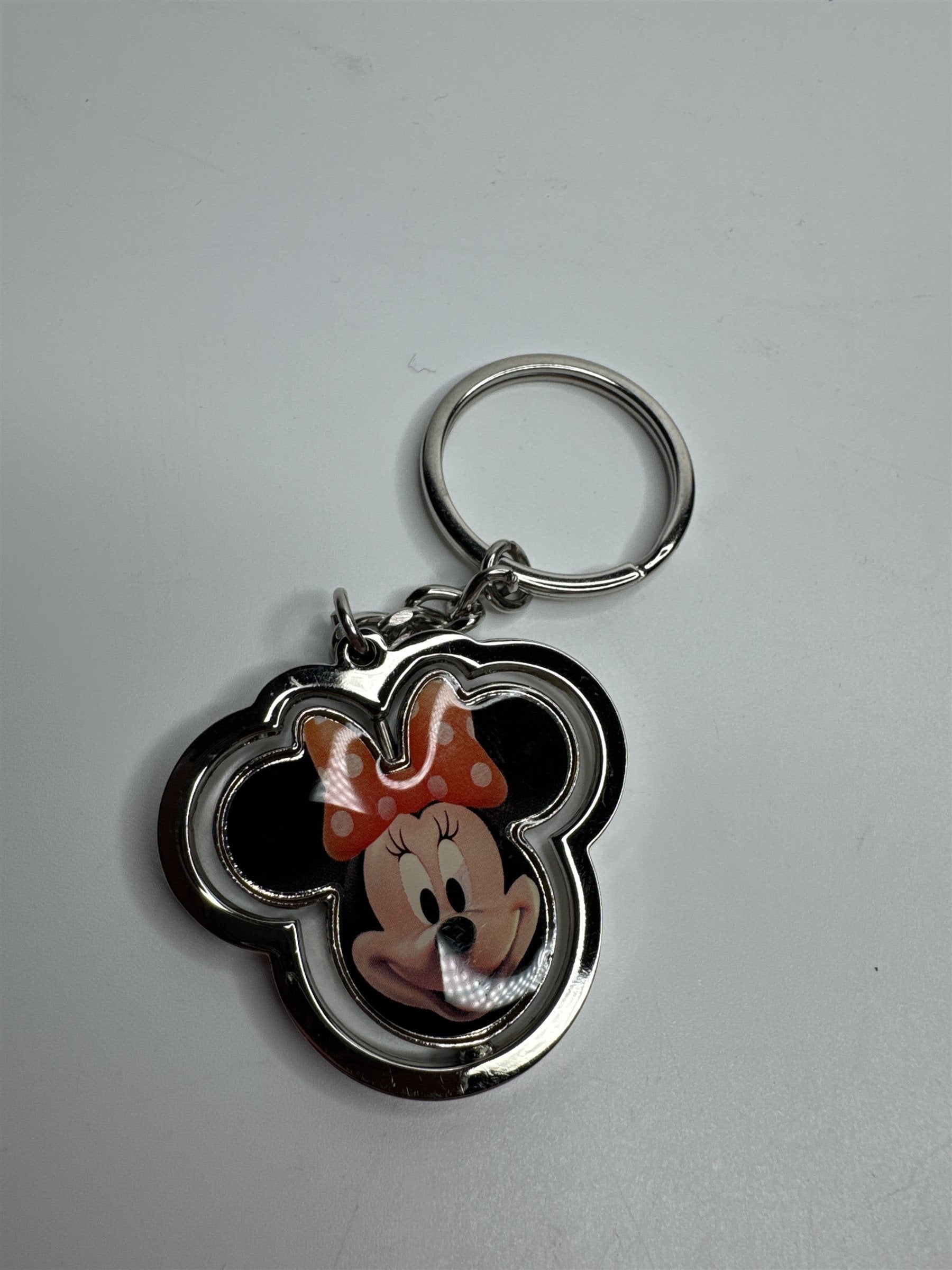 Disney Minnie Mouse Spinning 3D Keychain