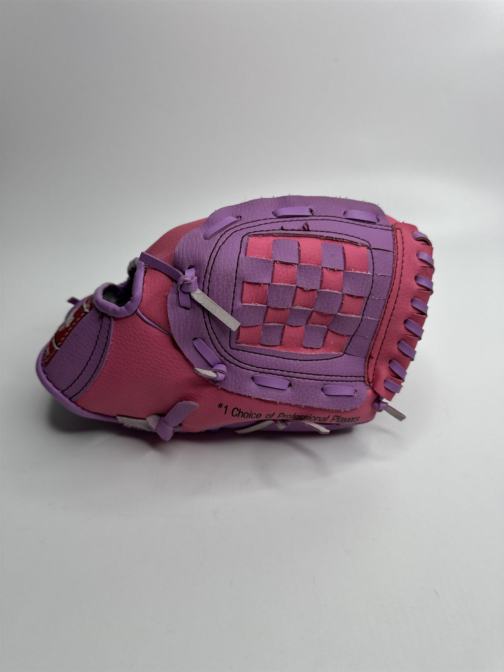 Vintage Rawlings RTB10 10 Inch Pink and Purple Baseball Glove