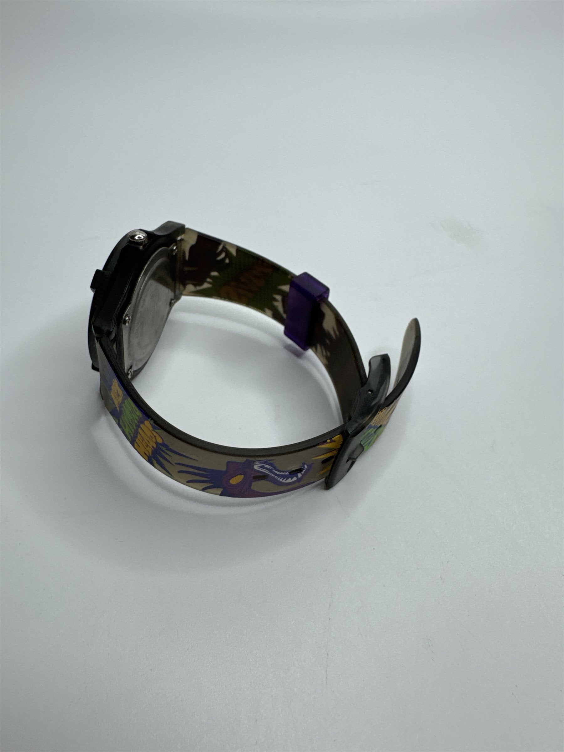 Vintage Kids Disney Hercules Wristwatch Slash Kick Hydra Heads Watr Resistant HK