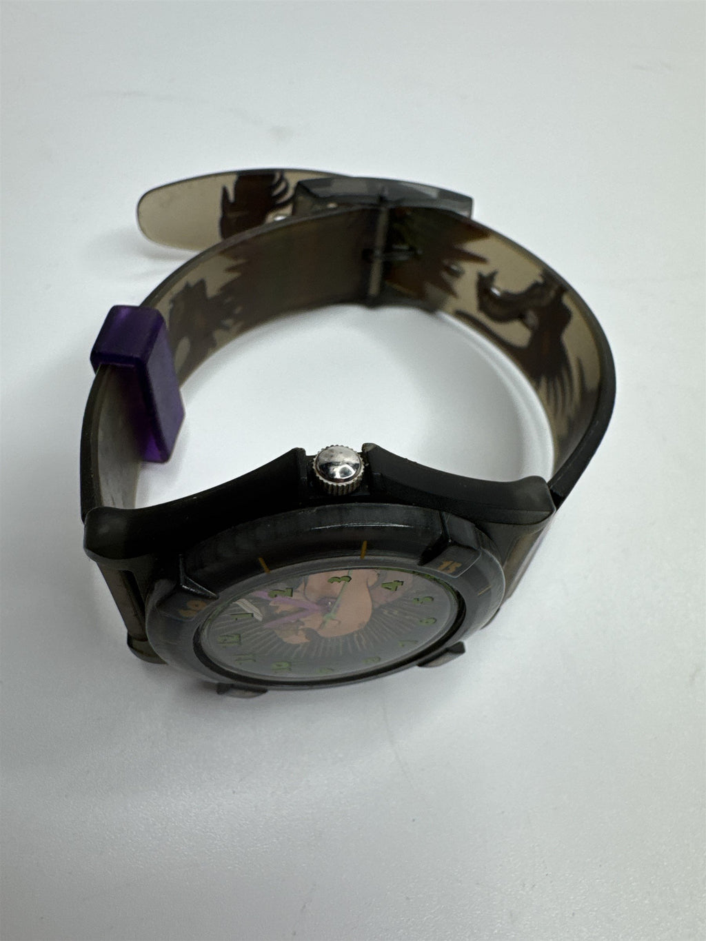 Vintage Kids Disney Hercules Wristwatch Slash Kick Hydra Heads Watr Resistant HK