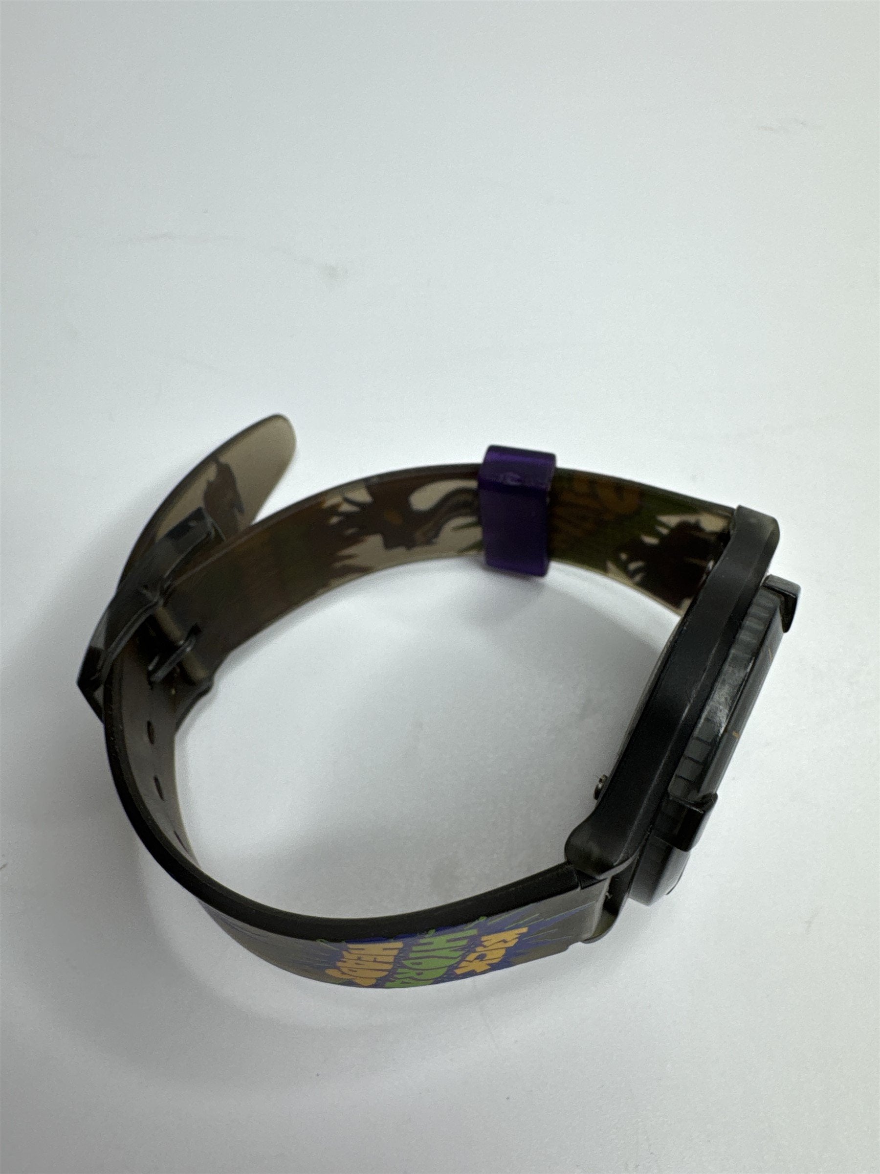 Vintage Kids Disney Hercules Wristwatch Slash Kick Hydra Heads Watr Resistant HK