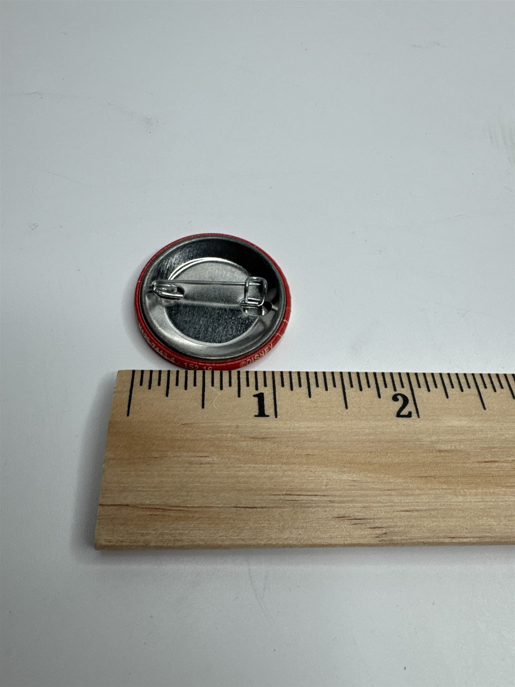 Disney OH BOY Red and Cream Collectible Pin