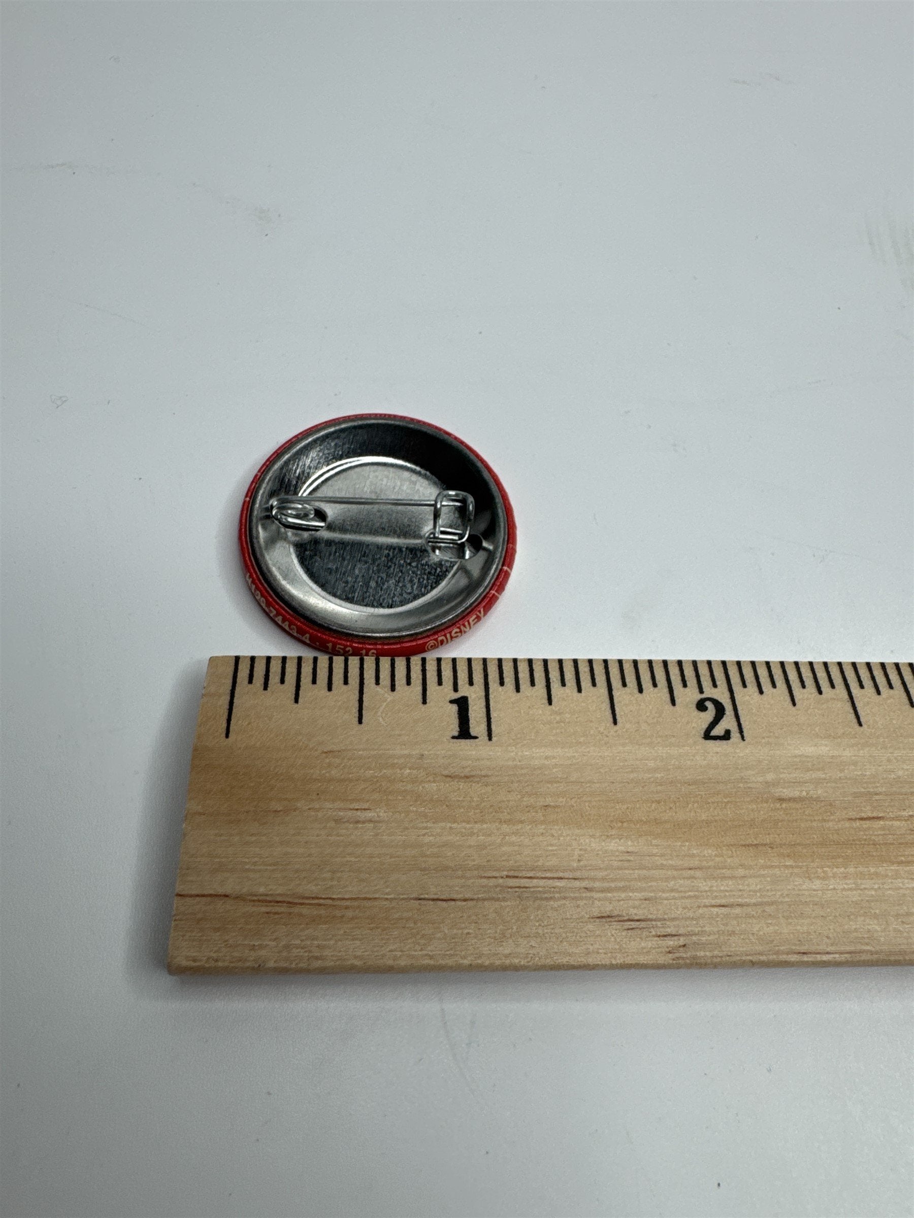 Disney OH BOY Red and Cream Collectible Pin