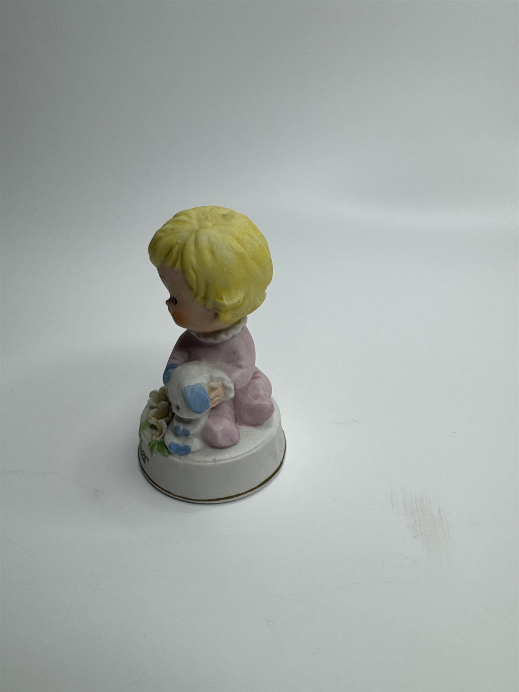 Vintage NAPCO Baby of the Month November Baby Girl Figurine Porcelain C-8978