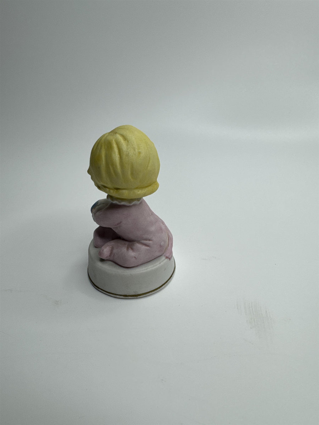 Vintage NAPCO Baby of the Month November Baby Girl Figurine Porcelain C-8978